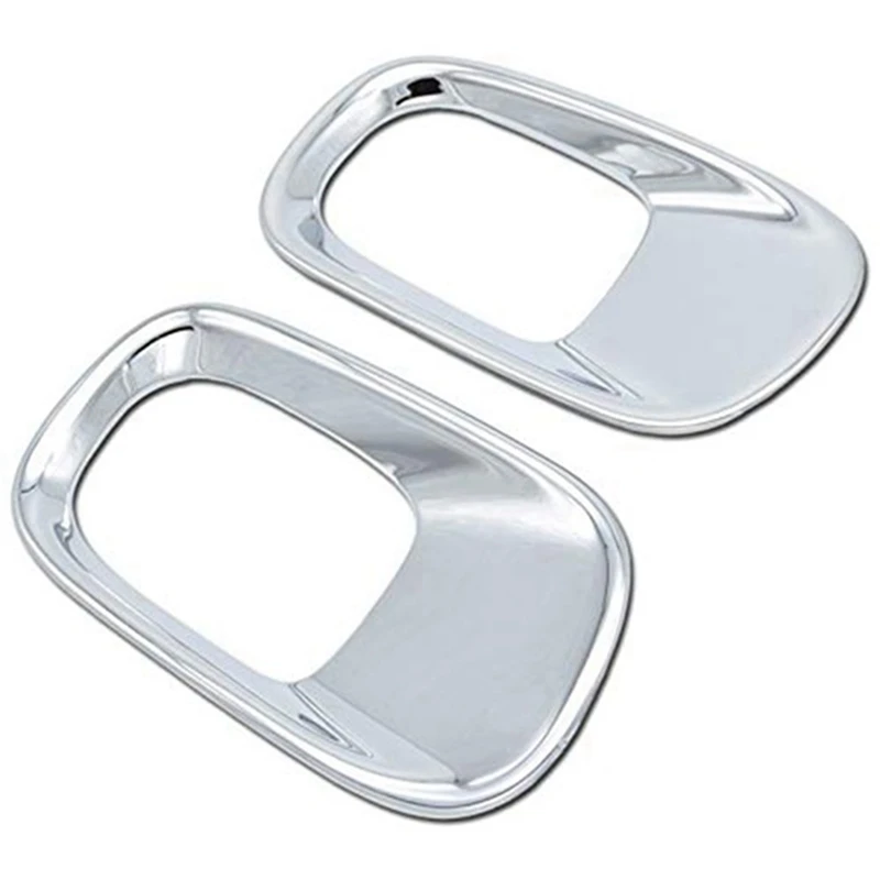 Exterior Parts for Jeep Renegade 2015-018 Chrome Rear Bumper Tail Fog Light Lamp Foglight Cover Trim Bezel Frame Molding Car Sty |