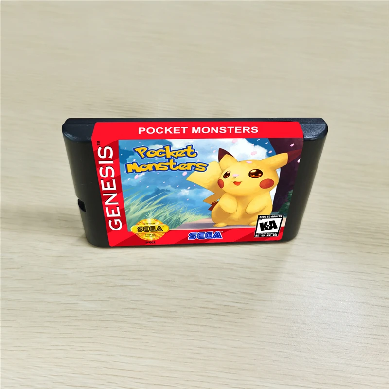 Карманный Монстр 1 - 16 бит MD игровой Картридж для консоли MegaDrive Genesis | Электроника