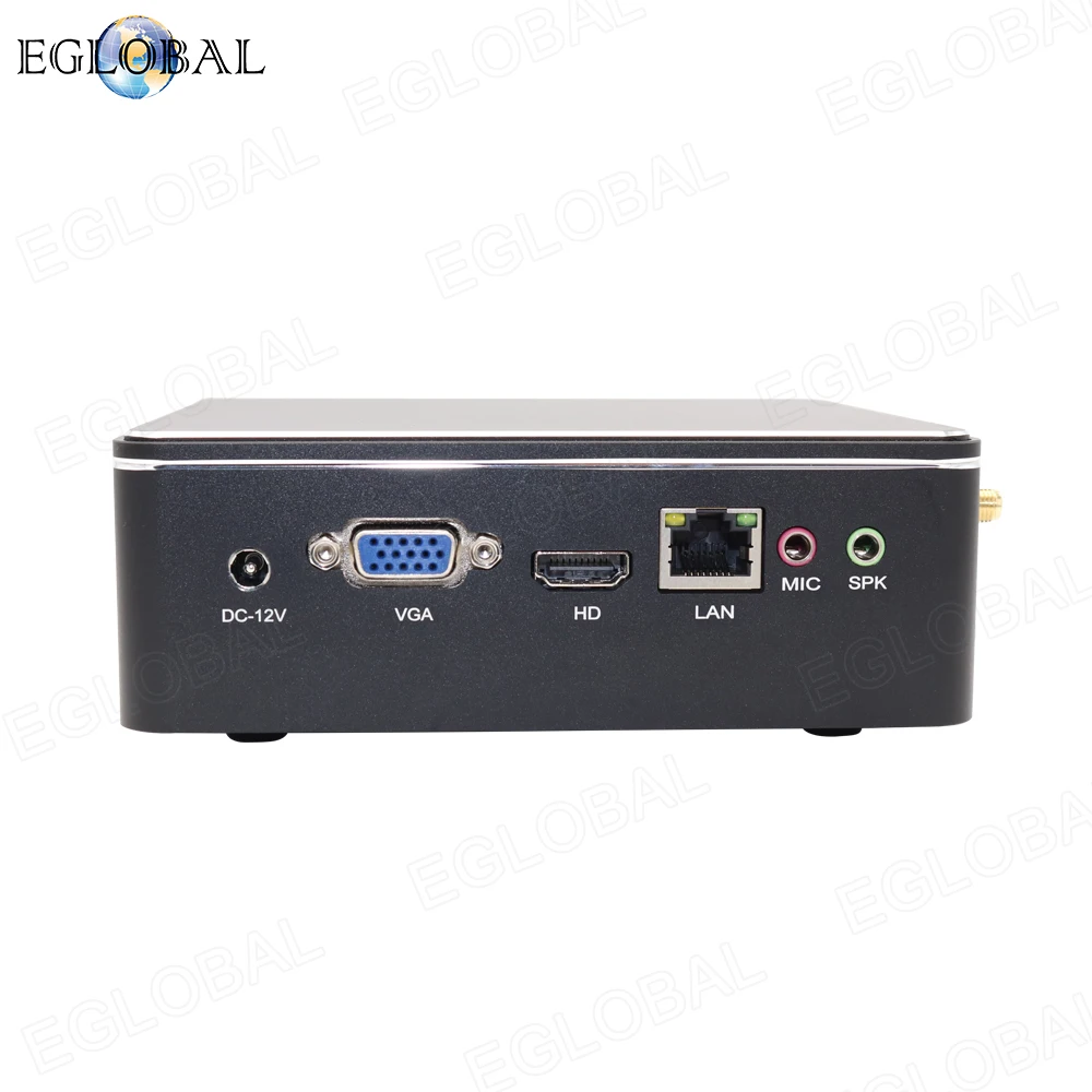  Eglobal Pocket Mini Computer Intel Core i3 7100U i5 7200U DDR3L/DDR4 Ram Noiseless Fan Mini PC VGA 