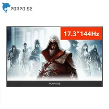17.3 polegada 144hz/120hz computador portátil monitor pc 1920x1080 hdmi 1080p ips wled computador exibição de jogos alta hertz