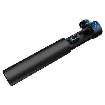 

In-ear Bluetooth 5.0 Earphone Digital Display Pull-out Wireless Stereo Sports Headset Accessories With Charging Box New