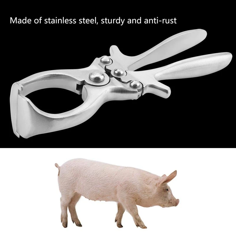 Плоскогубцы для кастрации, нержавеющая сталь, инструменты для вытеснения скота для кастрации, ветеринарные инструменты для кастрации свинья овца быков