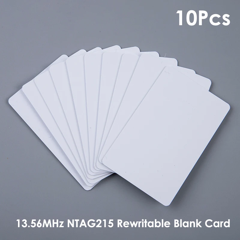 Tarjetas NFC de PVC en blanco, tarjetas Ntag215 para juegos Tagmo Amiibo,  todos los dispositivos de