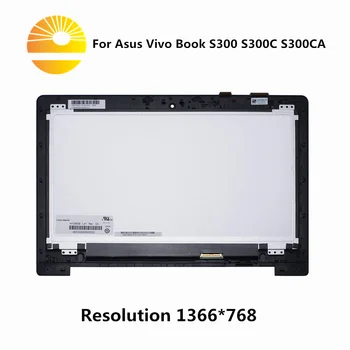 

13.3" For Asus Vivo Book S300 S300C S300CA LCD Touch screen assembly 1366*768 HD