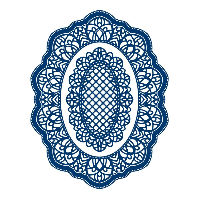 

YaMinSanNiO Flower Frame Metal Dies Cutting Dies Scrapbooking Embossing Dies Cut Stencils Cards Craft Dies for New 2019