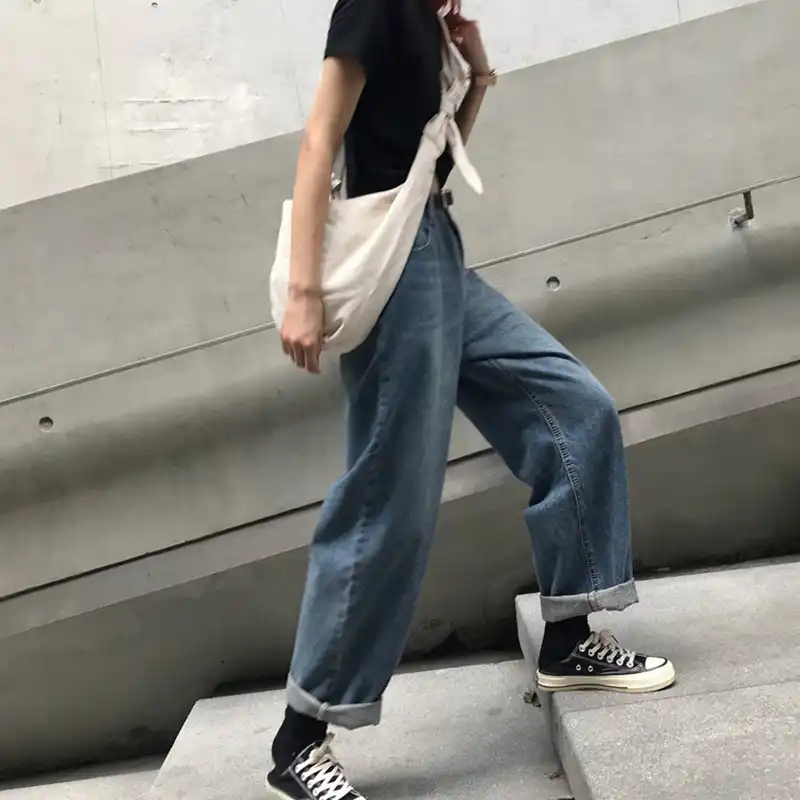 full length boyfriend jeans