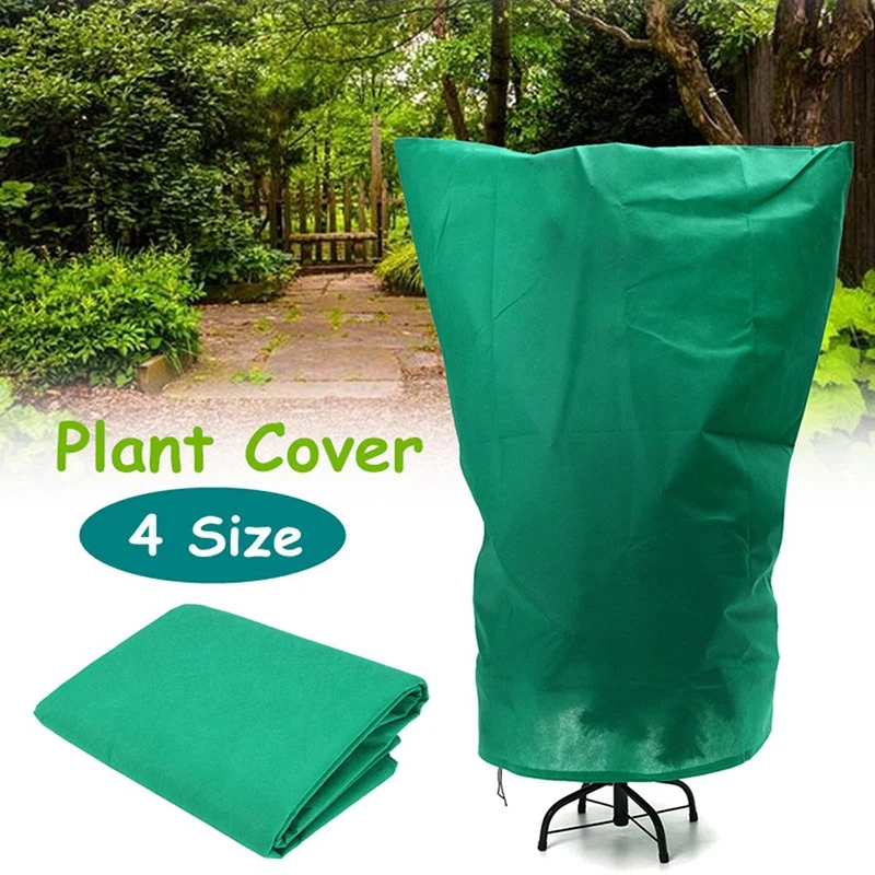 

1pc Plant Protective Bag Plant Winter Cover Plants Polyester Cover Fabrics Anti-Insect Organic Liquid Frost Garden Tool