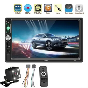 

7Inch Screen Automatic Car Mp5 Player Stereo Satellite Navigation + Wifi Radio Player Supports For Android / Ios Internet