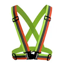 Reflective Straps Night Running Reflective Clothing Reflective Vest Adjustable Safety Vest Reflective Elastic Band