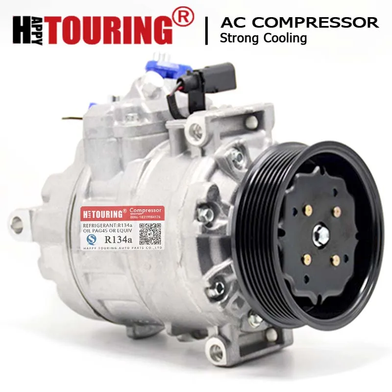  For Audi A4 A6 AC Compressor For AUDI A4 2004-2008 AUDI A6 3.0 TDI 2004-2011 8E0260805AT 8E0260805B