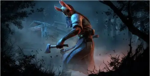 Игра Dead by Daylight Мясник Охотник косплей маска убийца уши кролика ужас латексные маски вечерние Хэллоуин бутафория для маскарада
