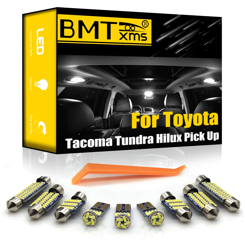 BMTxms Canbus для Toyota Tacoma Tundra Pick Up Hilux T100 Автомобильный светодиодный внутренний