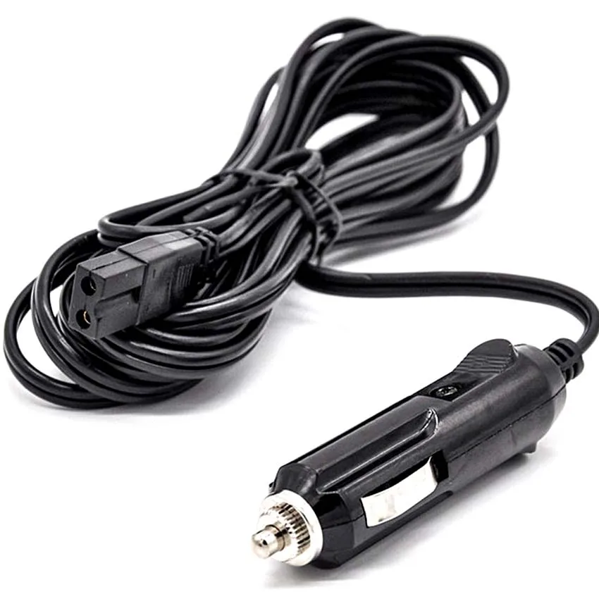 Черный медный кабель питания для автомобильного холодильника 1 8 м 12V24VDC онлайн