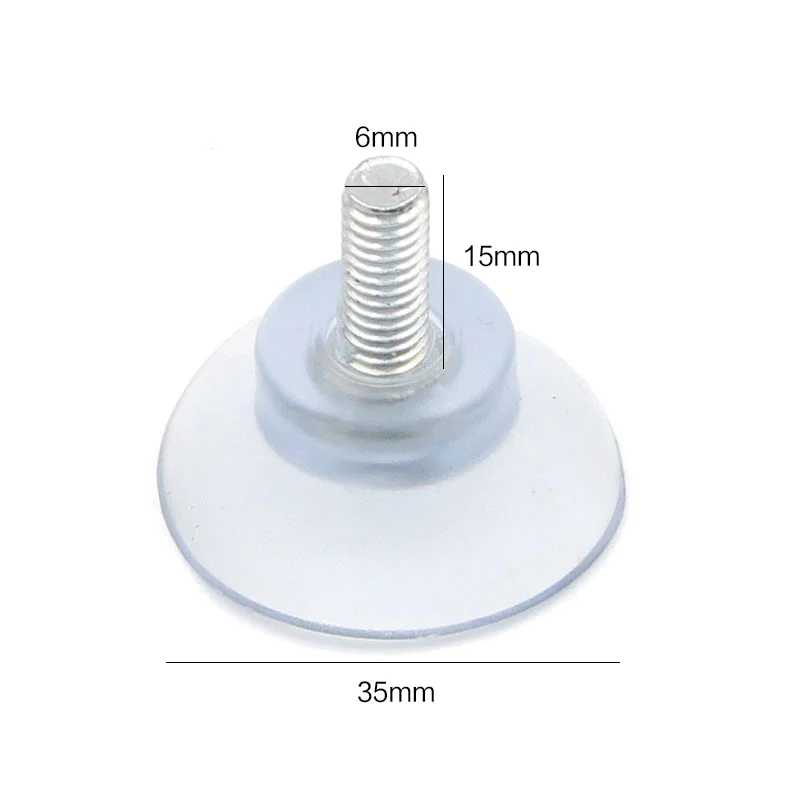 5 шт. M6/M8 винт резиновая присоска прозрачная присоска Пластиковые Крючки для стеклянных столешниц инструмент для хранения Крючки Присоски