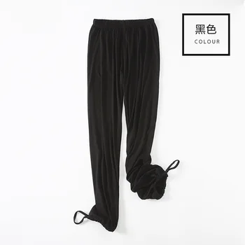 

2020 new cotton elastic leggings solid color trousers ladies