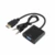 1080P HDMI-совместимый с VGA Адаптер Цифроаналоговый Преобразователь Кабель для Xbox PS4 PC Ноутбук TV Box Проектор Displayer HDTV