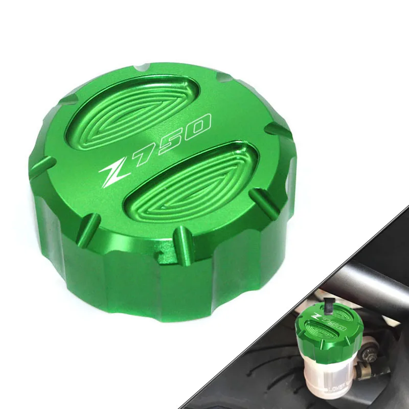 

Для Kawasaki Z750 Z 750 2007-2012 2008 2009 2010 2011 мотоциклетный красный Передний Задний жидкий цилиндр главный резервуар Крышка