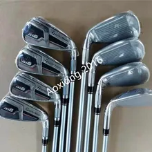 Клюшки для гольфа M6 железная модель M6 набор утюгов для гольфа 4-9PS(8 шт.) R/S гибкий стальной/графитовый Вал с крышкой головки