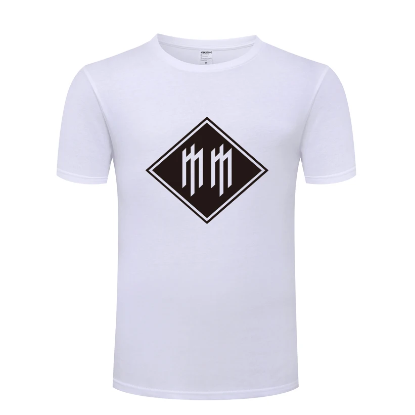Marilyn Manson Logo Mens Men T Shirt Tshirt 2020 New Short Sleeve O Neck Cotton Casual T-shirt Top Tee | Мужская одежда