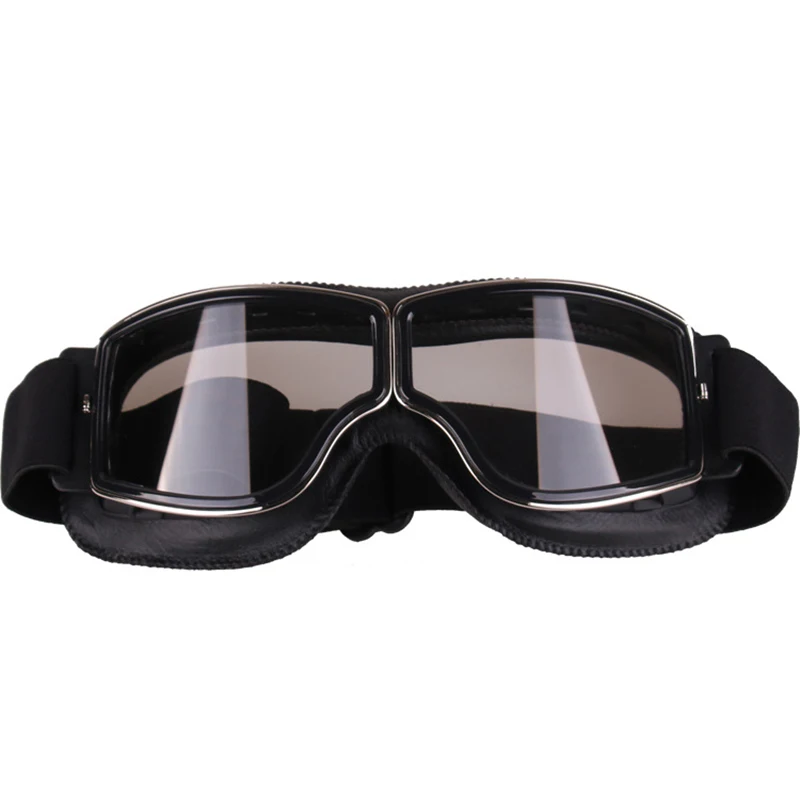 Motorcycle Goggles Helmet Pilot Scooter Retro Moto Outdoor Dirt Bike Riding Sunglasses Motocross Glasses Vintage Off-Road ATV