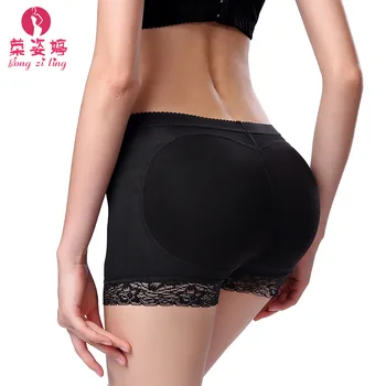 

Base and Hip Pad Breathable Fake Butt Hip Lifting Underpants Body-hugging Boxer Lace Exaggerates Hips Buttock Underwear Shaping