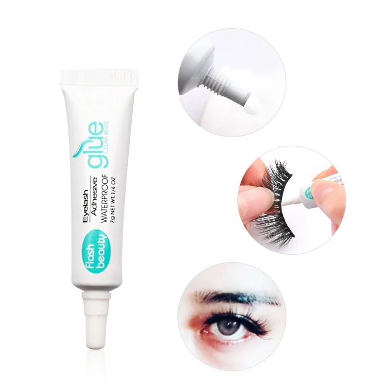 

False Eyelash Glue Black/White Waterproof False Eyelash Adhesive Individual Glue For Lash Extension Cosmetic Tool JS2001