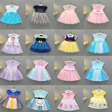 Детские платья Дисней для девочек; костюм принцессы на Хэллоуин; Рождественская вечеринка; детская одежда для костюмированной вечеринки; элегантная Милая одежда с героями мультфильмов