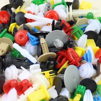 

1000 Pcs/bag Hybrid Buckle Plastic Decorative Clip Interior Trim Plate Seal Nail Door Nail Expansion Screw Buckle Plastic Clip