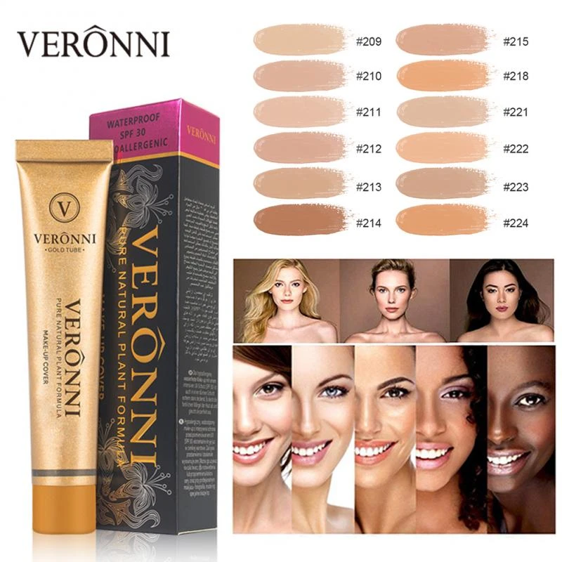 Veronni Full Coverage Concealer Makeup Cover Tattoo Dark Spot Cover Up Waterproof Foundation Amazing Scar Make Up Concealer Concealer Aliexpress