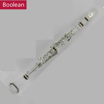 

Acrylic transparent BB 17 key clarinet silver plated key