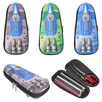 

Cute EVA Pencil Cases Bag 3D Cartoon Horse Solid and Compressive Resistance Easy Clean Large Capacity Boxes School Supplies