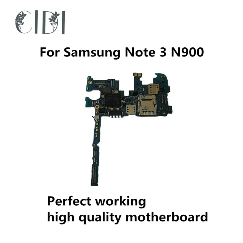 Оригинальная материнская плата CIDI для Samsung Note 3 N900 разблокированная