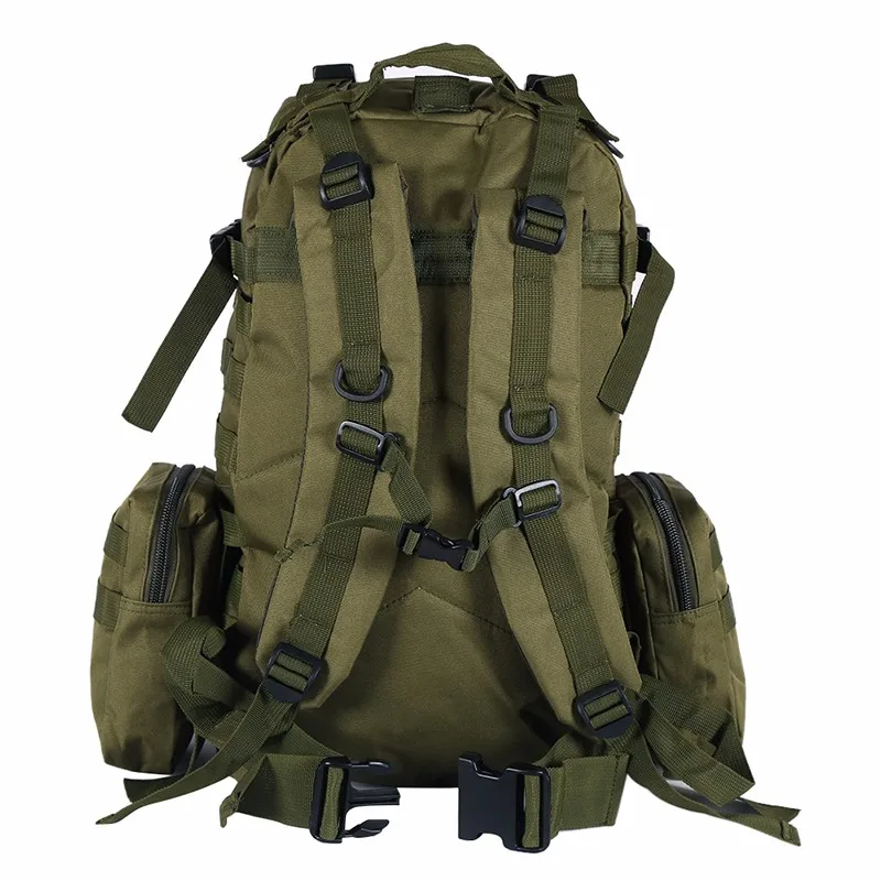 Водонероницаемый Рюкзак Molle 600D нейлон штурмовой армии военные тактические рюкзаки путешествия Кемпинг Туризм Сумки для экстренных ситуаций 50L