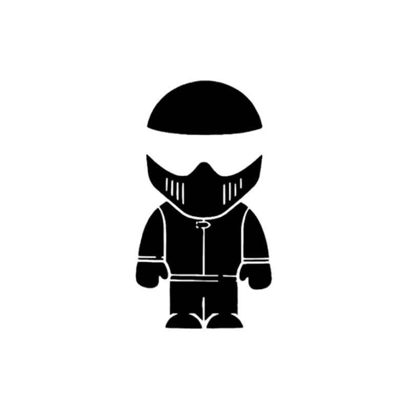 5 9 см * 10 6 я Стиг из мультфильма Город героев Модные Виниловая пленка для