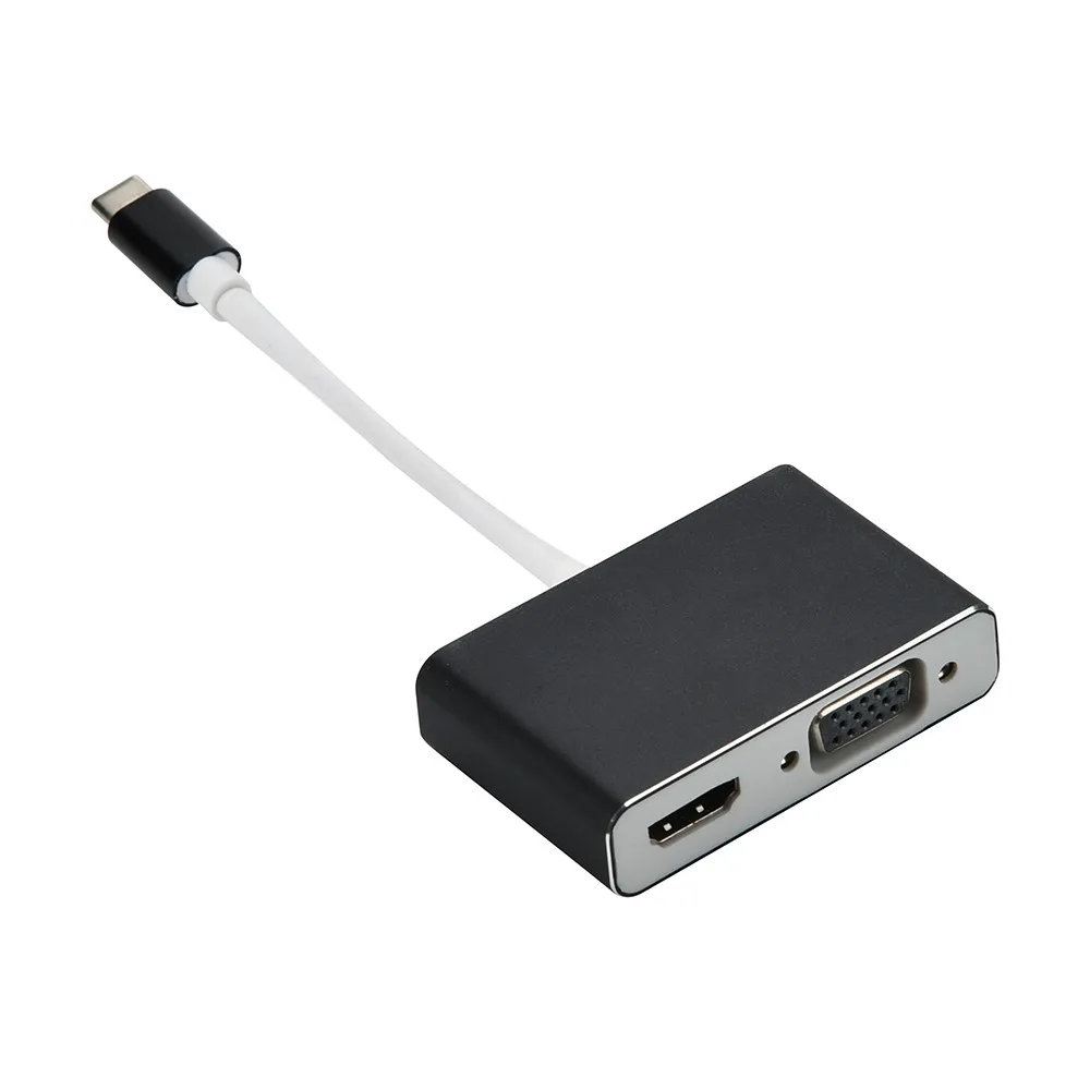 Ouhaobin HDMI адаптер usb type C к HDMI 4K к VGA конвертер «Папа-мама» для Macbook для samsung