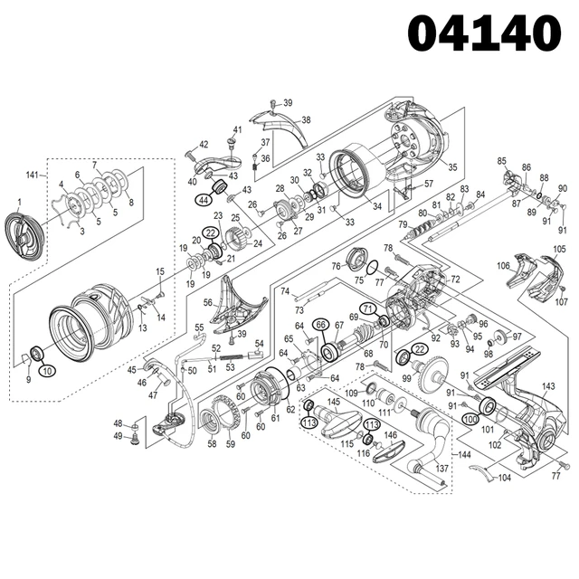 Fishing Reel Stainless Steel Ball Bearings Kit For Shimano 20 Twin Power  C3000 C3000MHG C3000XG 04140/1/2 Spinning Reels Bearing - AliExpress