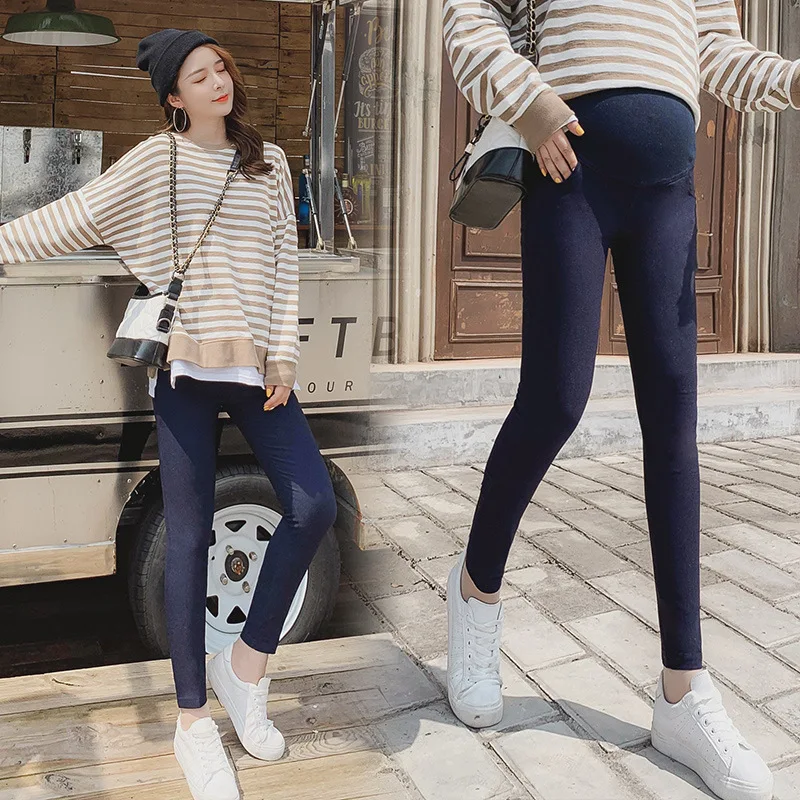 

Leggings for Pregnant Woman Thin Type for Spring And Autumn Pregnant Women Pants Autumn Summer Outer Wear Trousers Pants Skinny