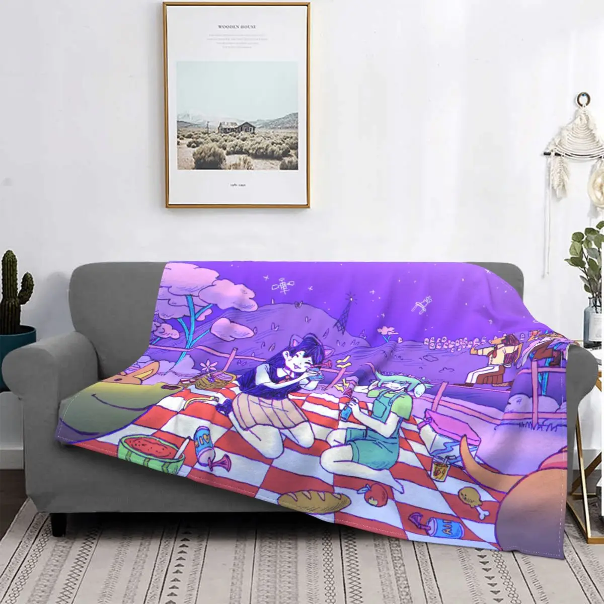 

Бархатное одеяло с Мари Базиликом, легкое покрывало для путешествий, спальни