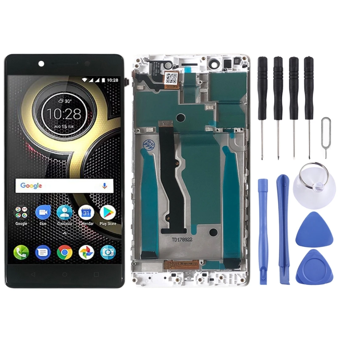 

IPartsBuy ЖК-экран и дигитайзер в сборе с рамкой для Lenovo K8 Note XT1902-3
