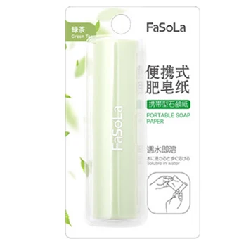 

Camping Foam Cleaning Outdoor Home Washing Hand Bath Daily Travel Portable Disposable Soap Paper Toilet Anti Dust Easy Use Mini