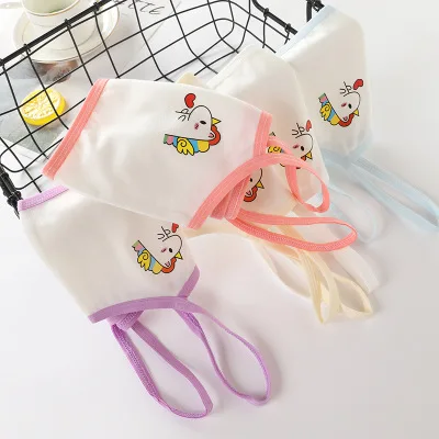 

2020 Children's Girls' Small Vest Short Bra Development Stage Student Sling Cotton Tube Top Underwear Summer