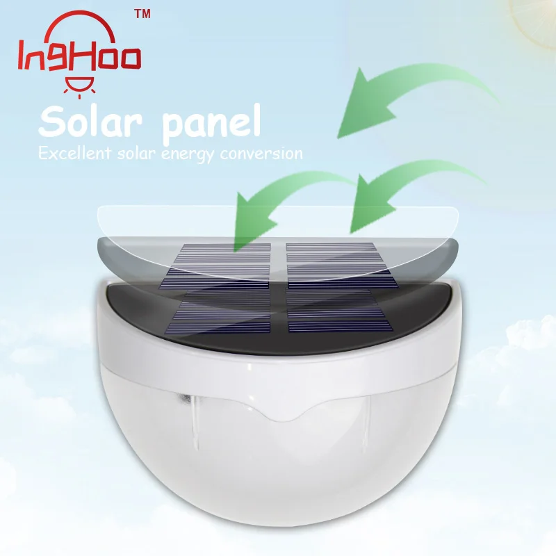 CHIZAO-Outdoor-wall-light-Mini-wireless-solar-lamp-Night-Safety-decorative-lighting-for-Garden-fence-garage (3)