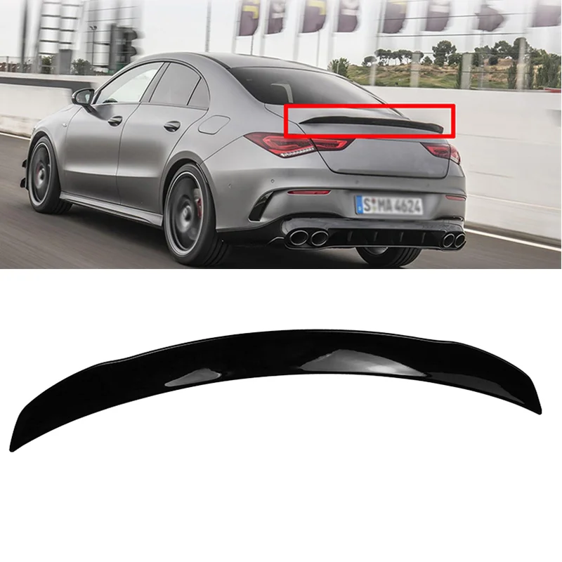 C118 Rear Spoiler For Mercedes Benz Cla Class W118 2019 2020 2021 2022+ Cla250 Cla200 Cla220 Abs Gloss Black Rear Wing Lip Trunk - Spoilers Wings - AliExpress C118 Rear Spoiler For Mercedes Benz Cla Class W118 2019 2020 2021 2022+ Cla250 Cla200 Cla220 Abs Gloss Black Rear Wing Lip Trunk - Spoilers Wings - AliExpress