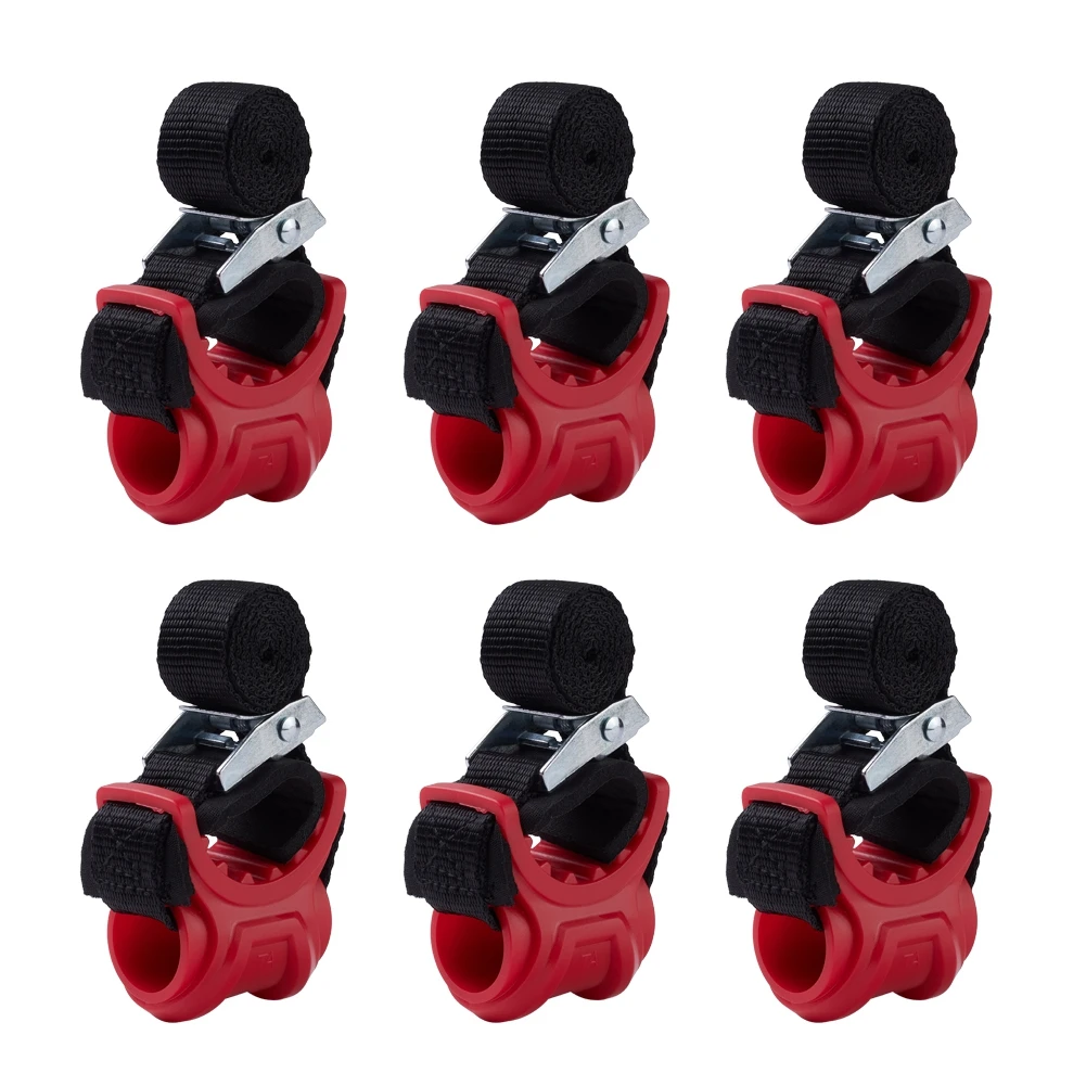 6Pcs Car Bicycle Rack Hitch SUV Vehicle Trunk Mount Bike Cycling Stand Storage Carrier Spare Hooks