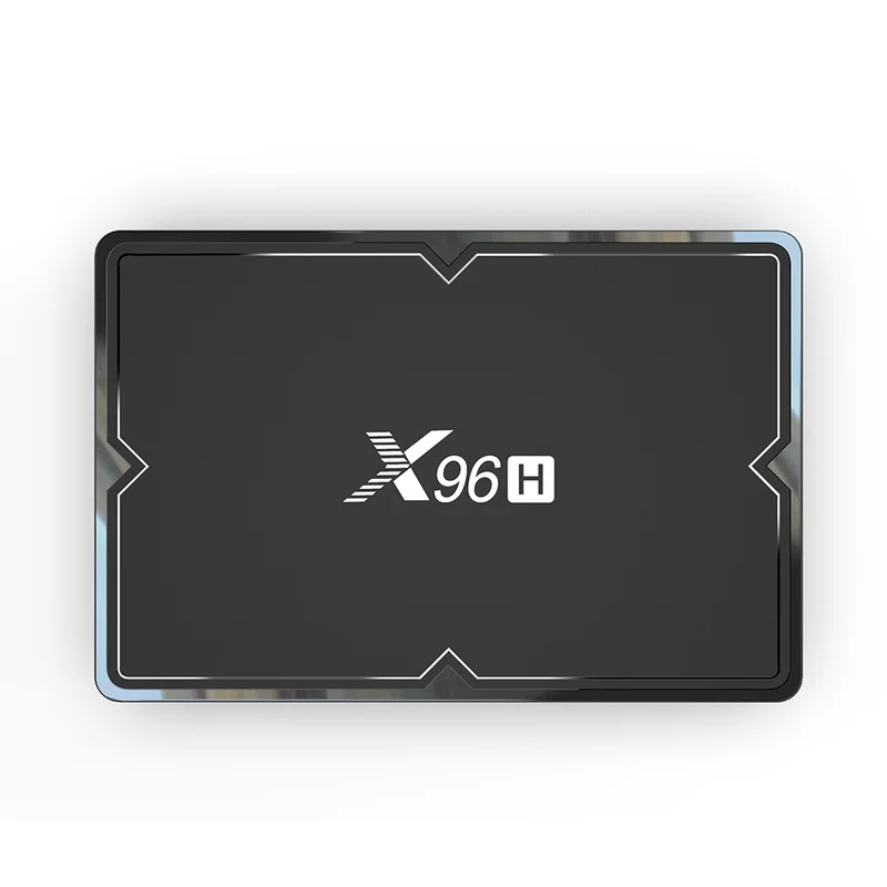 ТВ приставка X96H на Android 9 0 Allwiner H603 четырехъядерный медиаплеер 1HDMI 1 HDM вход 3 USB порта
