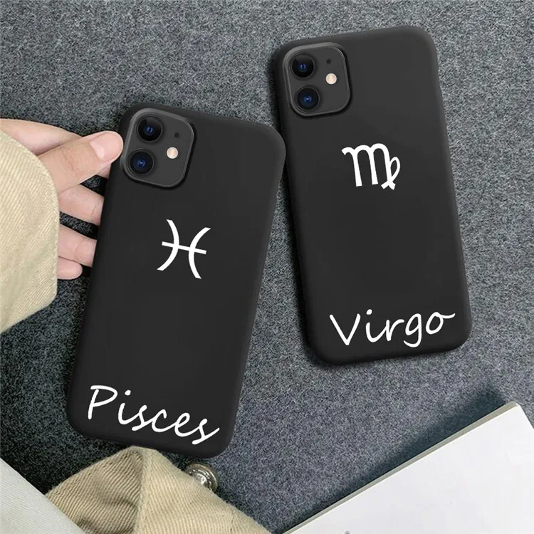 Funny 12 Zodiac Sign phone Case Cover For Xiaomi Mi 10 CC9 9 SE 9T Mi9T 8 Lite On Redmi Note 7 8T K30 K20 Pro7A 8A | Мобильные