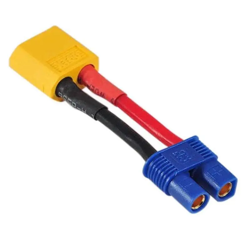 XT60 XT 60 папа к EC3 гнездовой разъем адаптер жгут проводов конвертер для RC LiPo NiMH