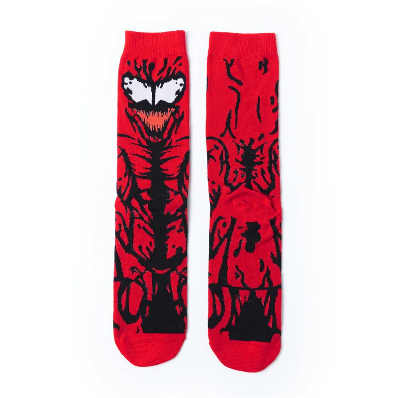 Персональные забавные носки с героями аниме для колледжа; модные носки с героями мультфильмов; носки для счастливых мужчин и женщин; новые хлопковые носки высокого качества - Цвет: WZ8089-105