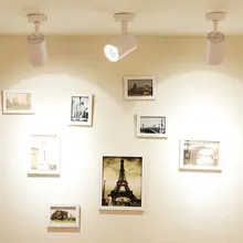 Вращающийся поверхностный монтируемый COB светодиодный светильник с регулируемой яркостью 10 Вт 15 Вт 20 Вт 30 Вт точечный светодиодный потолочный светильник для магазина одежды точечный светильник