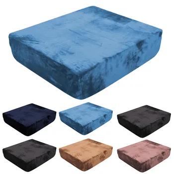 

Waterproof Seats Cover Stretchy Sofa Cushion Slipcovers Plain Four-sided Stretch Ice Silk Fabric All-inclusive Sofa Protection